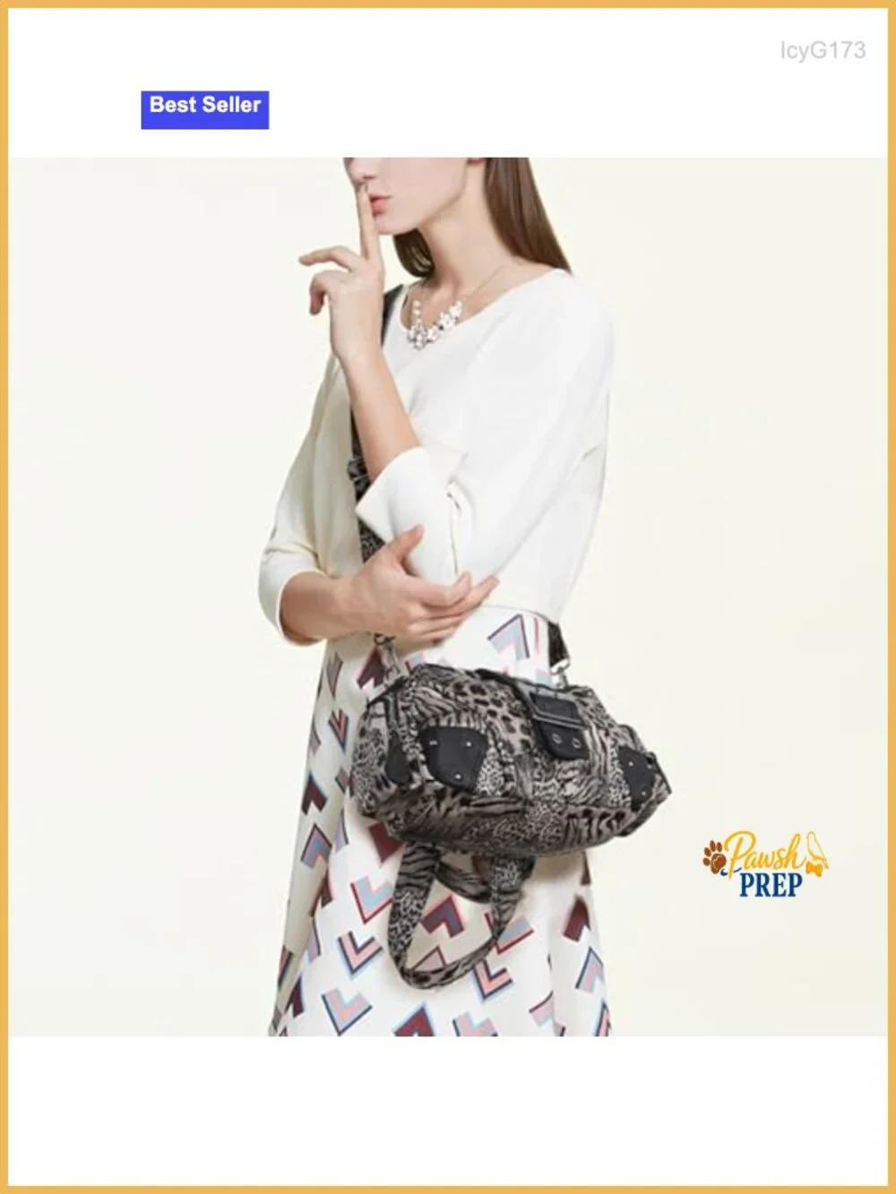 Vegan Leather Hobo Handbag with Multiple Pockets Crossbody Bag